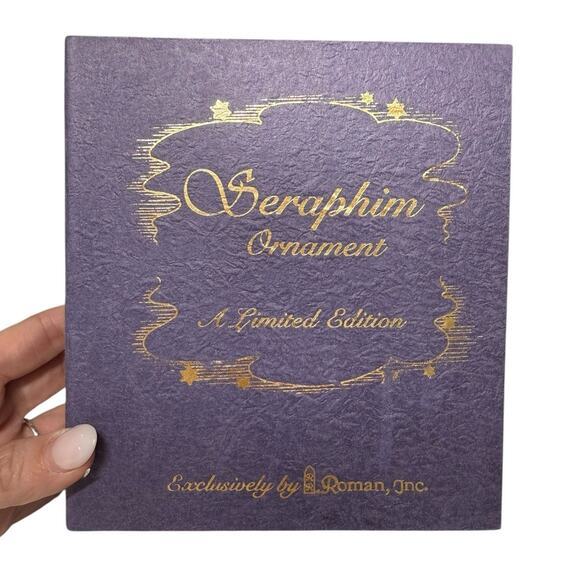 Seraphim Ornament Roman Elise Angel Heavens Glory 5th Edition Limited Italy 1998 - Picture 2 of 8